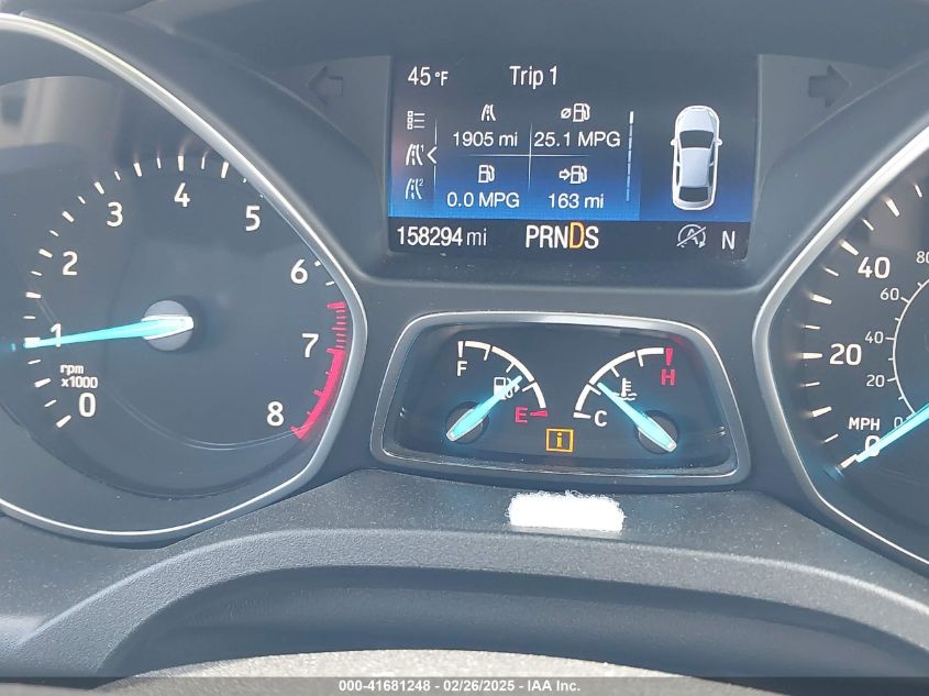 2017 Ford Escape Titanium VIN: 1FMCU0JD4HUD74274 Lot: 41681248