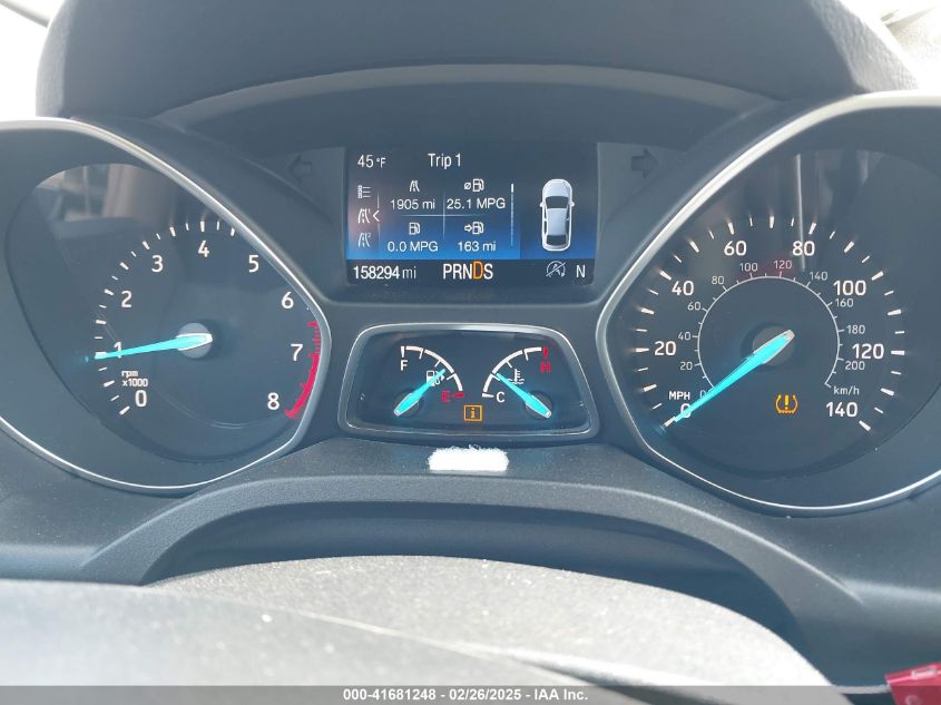 2017 Ford Escape Titanium VIN: 1FMCU0JD4HUD74274 Lot: 41681248