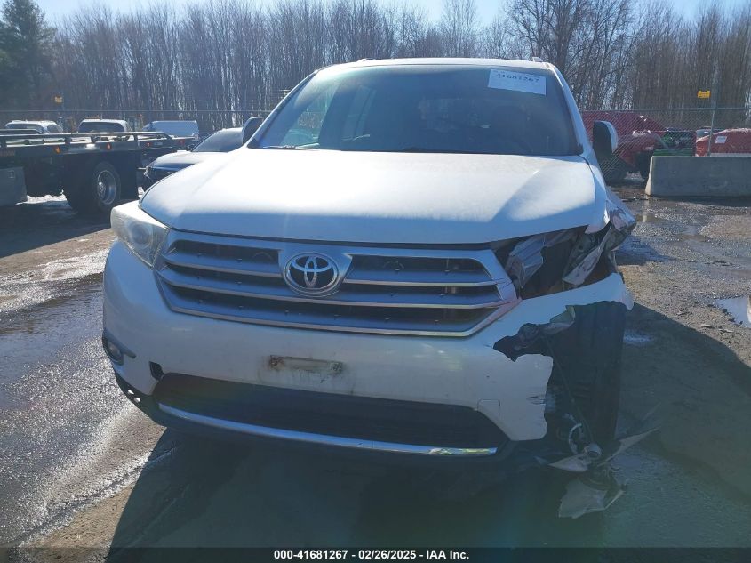 2012 Toyota Highlander Limited V6 VIN: 5TDDK3EHXCS155538 Lot: 41681267