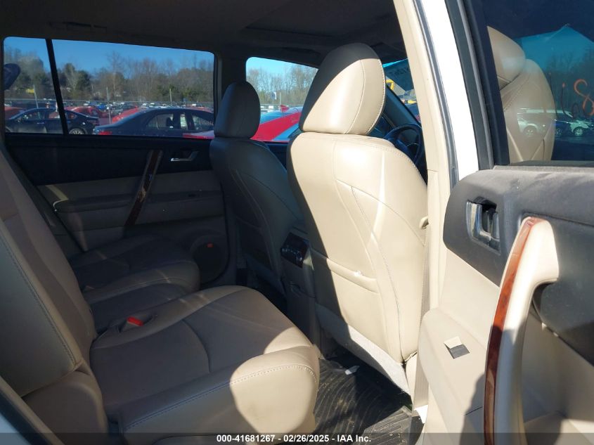 2012 Toyota Highlander Limited V6 VIN: 5TDDK3EHXCS155538 Lot: 41681267