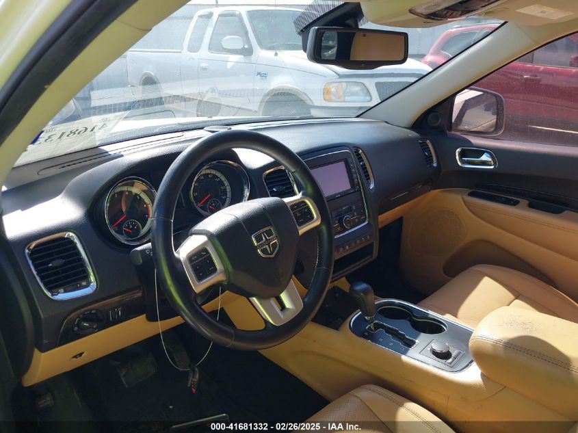 2012 Dodge Durango Citadel VIN: 1C4SDJET0CC109342 Lot: 41681332