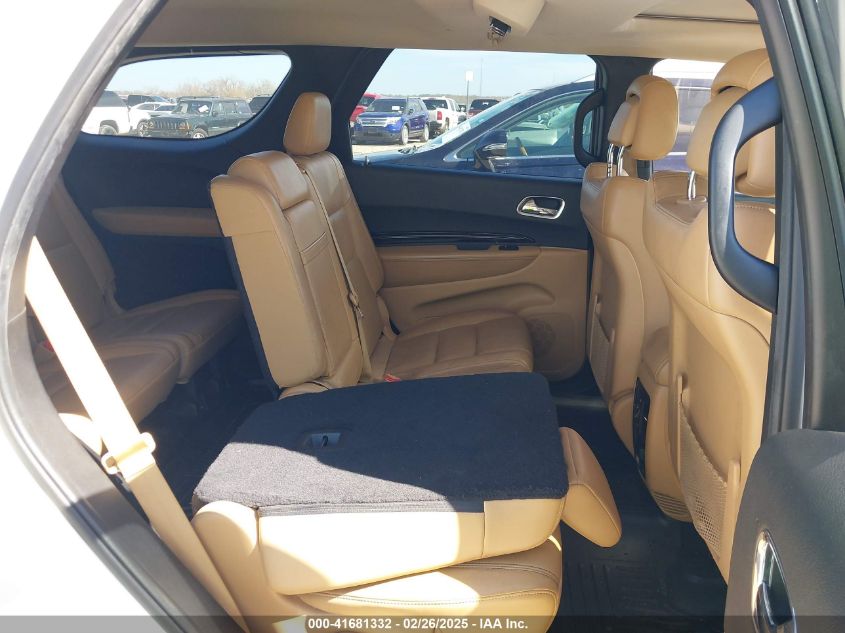 2012 Dodge Durango Citadel VIN: 1C4SDJET0CC109342 Lot: 41681332