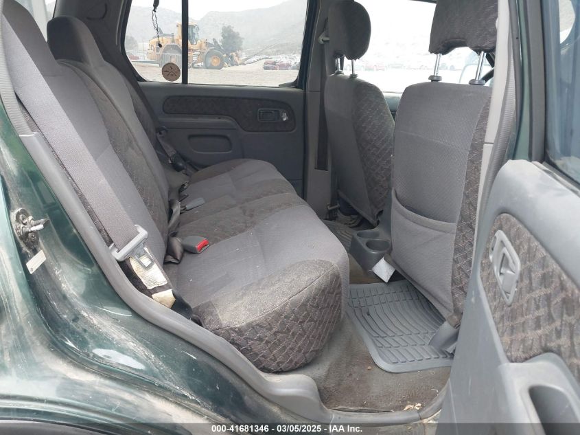 2000 Nissan Xterra Se/Xe VIN: 5N1ED28T5YC516333 Lot: 41681346