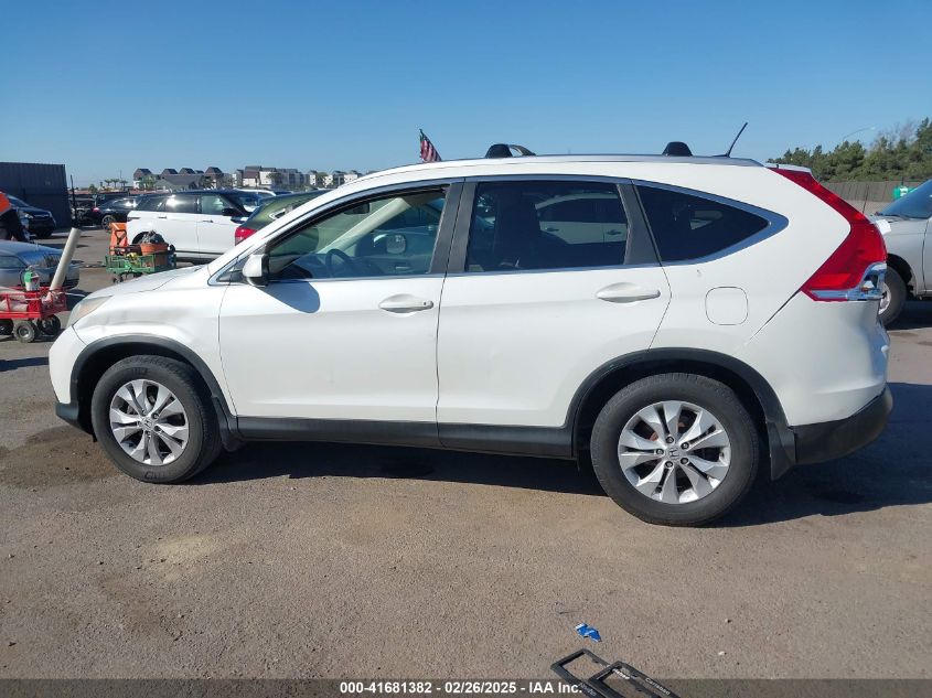 2014 Honda Cr-V Ex-L VIN: 5J6RM3H7XEL004670 Lot: 41681382