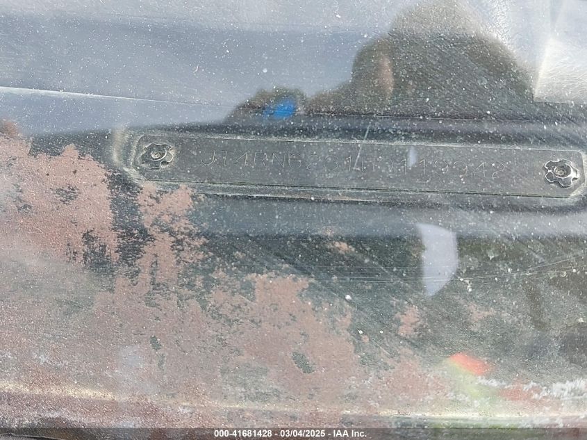 1987 Toyota 4Runner Rn60 VIN: JT4RN62S1H0119942 Lot: 41681428