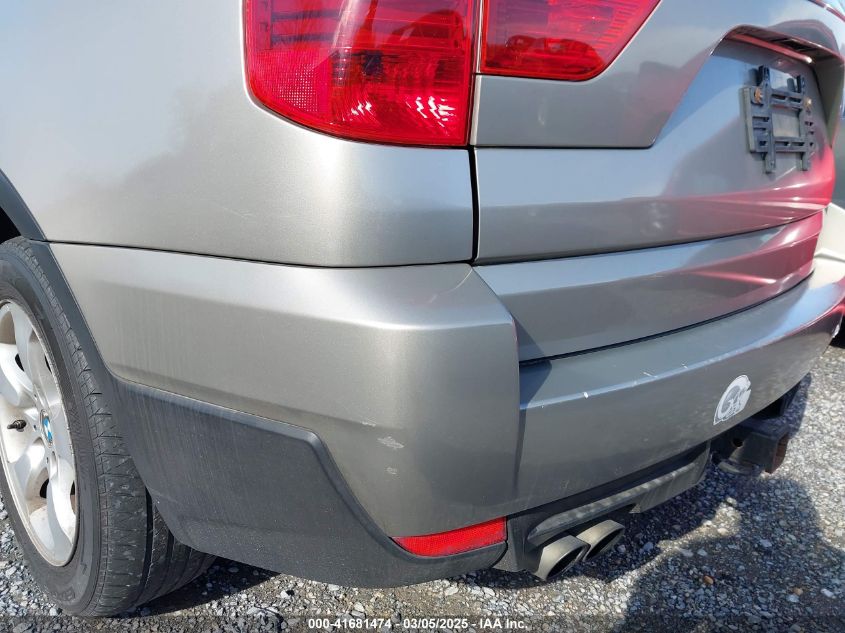 2007 BMW X3 3.0Si VIN: WBXPC93457WF09636 Lot: 41681474