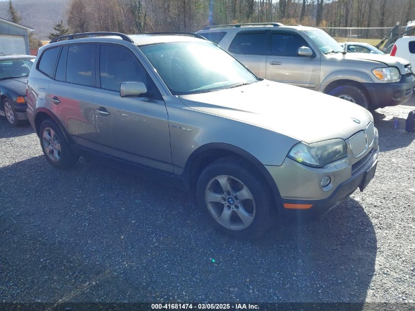 2007 BMW X3 3.0Si VIN: WBXPC93457WF09636 Lot: 41681474