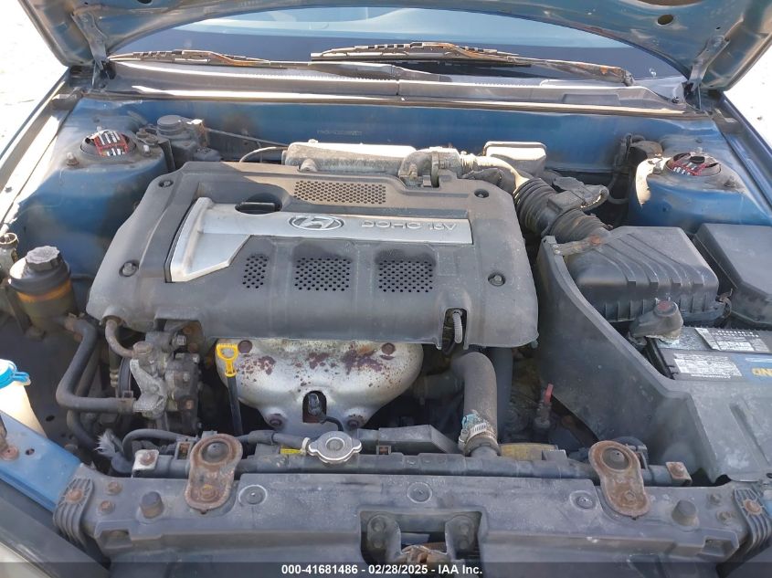 2005 Hyundai Elantra Gls/Gt VIN: KMHDN46D55U165039 Lot: 41681486