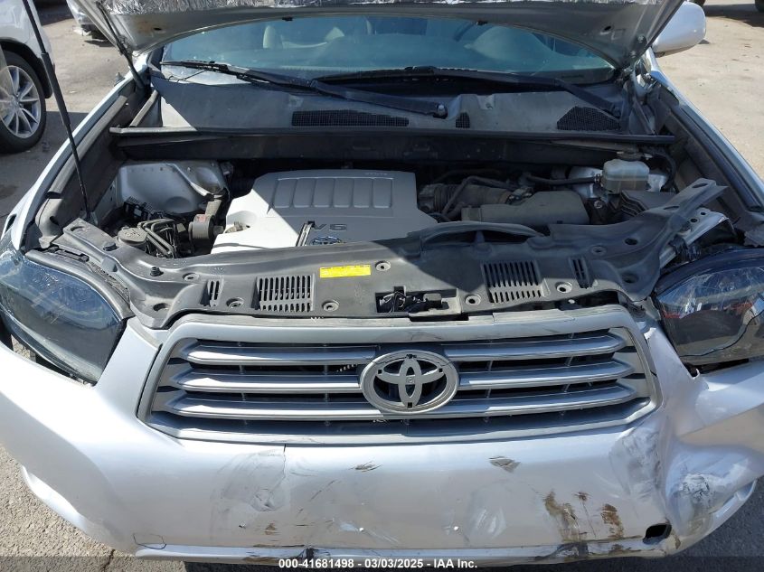 2008 Toyota Highlander VIN: JTEDS41A282002855 Lot: 41681498