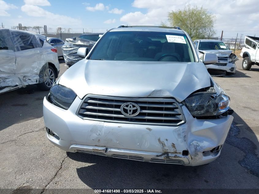 2008 Toyota Highlander VIN: JTEDS41A282002855 Lot: 41681498