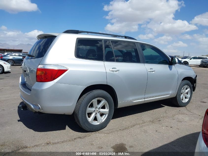 2008 Toyota Highlander VIN: JTEDS41A282002855 Lot: 41681498