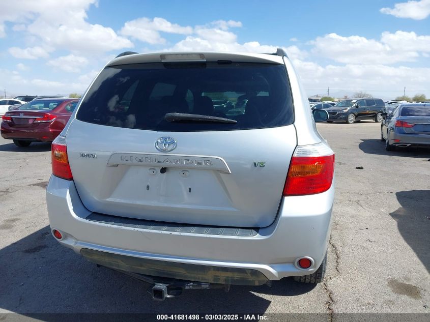 2008 Toyota Highlander VIN: JTEDS41A282002855 Lot: 41681498