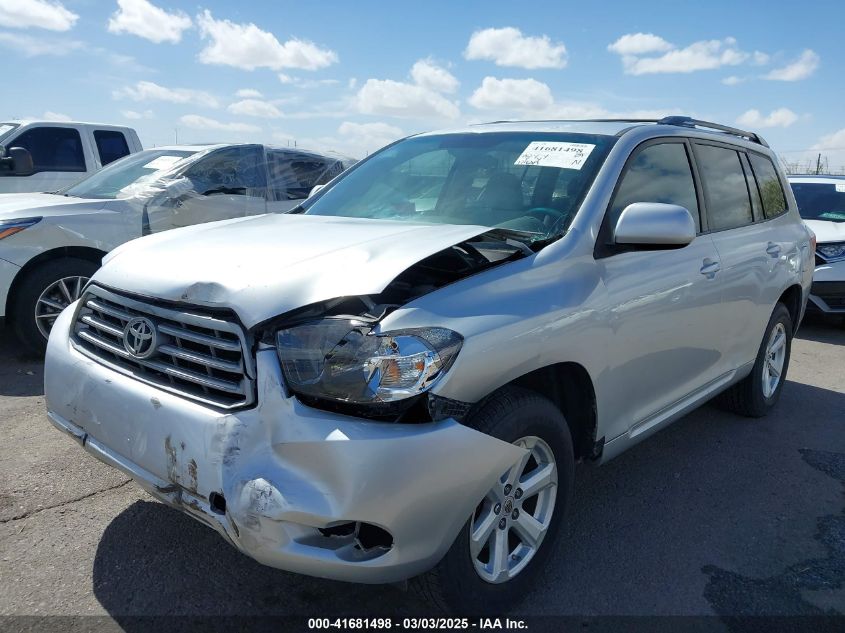 2008 Toyota Highlander VIN: JTEDS41A282002855 Lot: 41681498