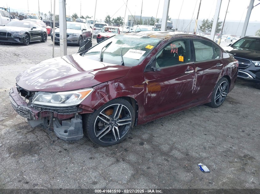 2017 HONDA ACCORD VIN: 1HGCR2F11HA045437