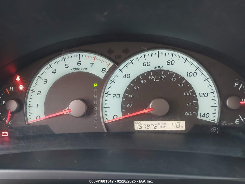 2009 TOYOTA CAMRY VIN: 4T1BE46K99U395758