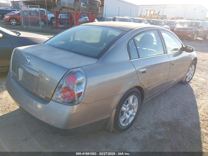2006 NISSAN ALTIMA VIN: 1N4AL11D86C155749