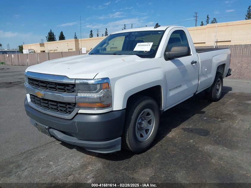 2016 CHEVROLET SILVERADO 1500 VIN: 1GCNCNEH8GZ197305
