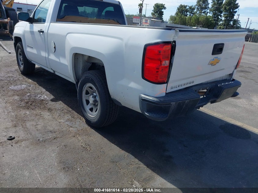 2016 CHEVROLET SILVERADO 1500 VIN: 1GCNCNEH8GZ197305