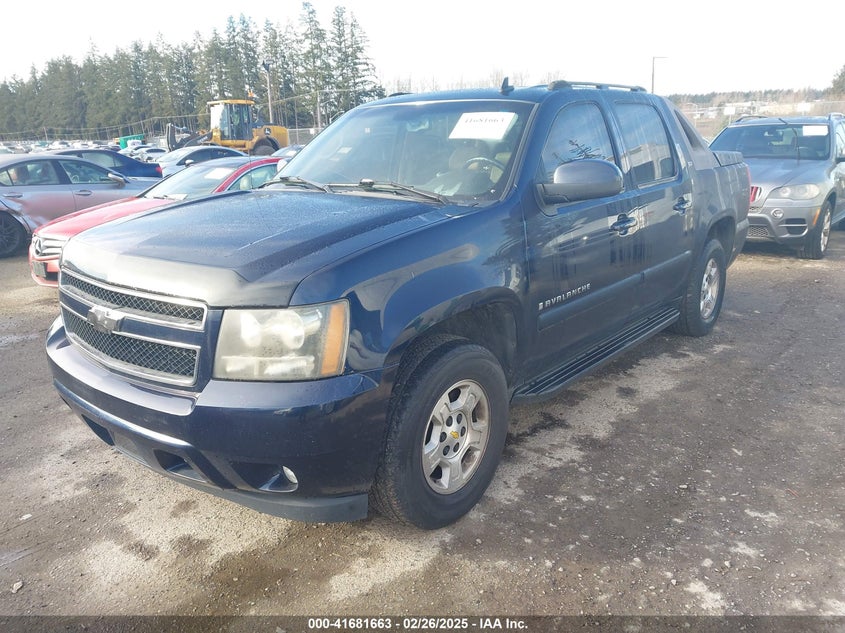 2007 CHEVROLET AVALANCHE VIN: 3GNFK12387G225216