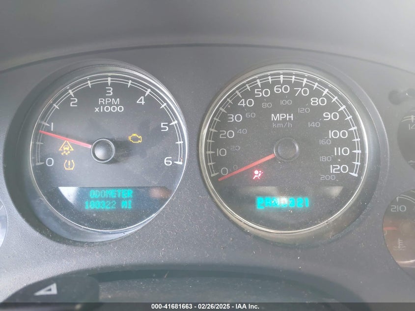 2007 CHEVROLET AVALANCHE VIN: 3GNFK12387G225216