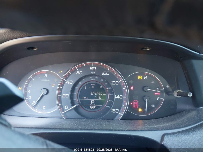 2014 HONDA ACCORD VIN: 1HGCR2F57EA000436
