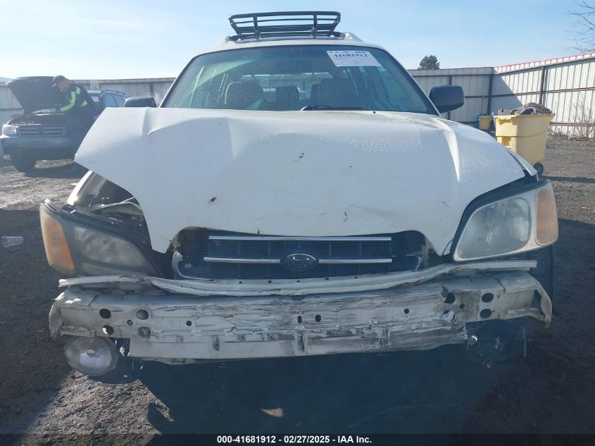 2000 Subaru Outback Limited VIN: 4S3BH686XY7604669 Lot: 41681912