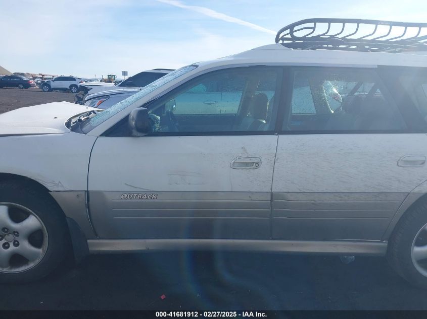 2000 Subaru Outback Limited VIN: 4S3BH686XY7604669 Lot: 41681912
