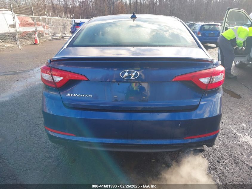 2017 Hyundai Sonata VIN: 5NPE24AF4HH456172 Lot: 41681993