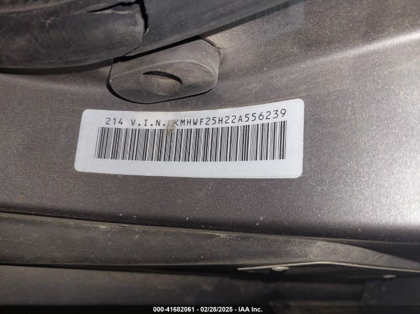 2002 Hyundai Sonata Gls VIN: KMHWF25H22A556239 Lot: 41682061