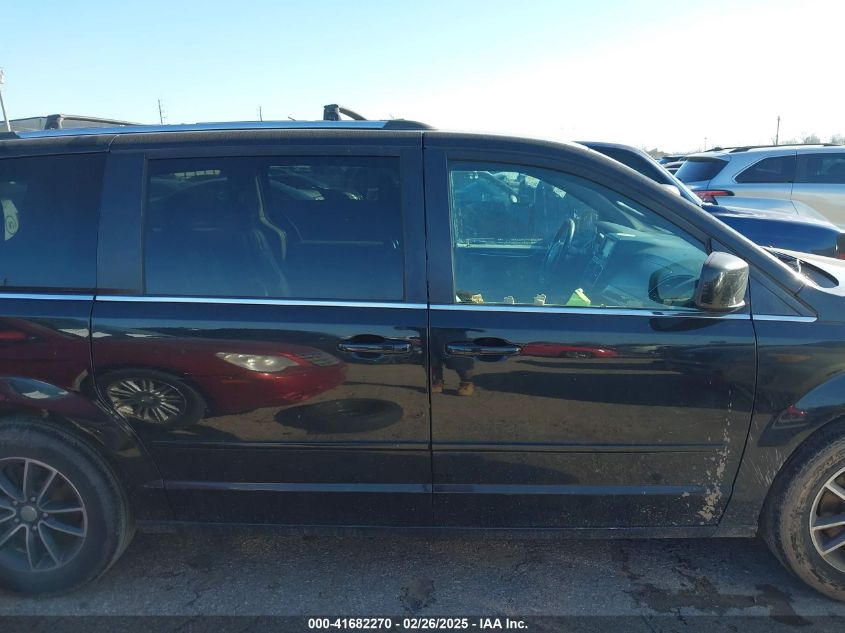 2017 Dodge Grand Caravan Sxt VIN: 2C4RDGCG0HR604145 Lot: 41682270