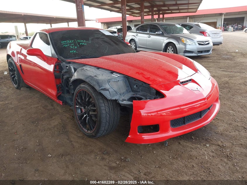 2010 CHEVROLET CORVETTE VIN: 1G1YW2DW2A5109195