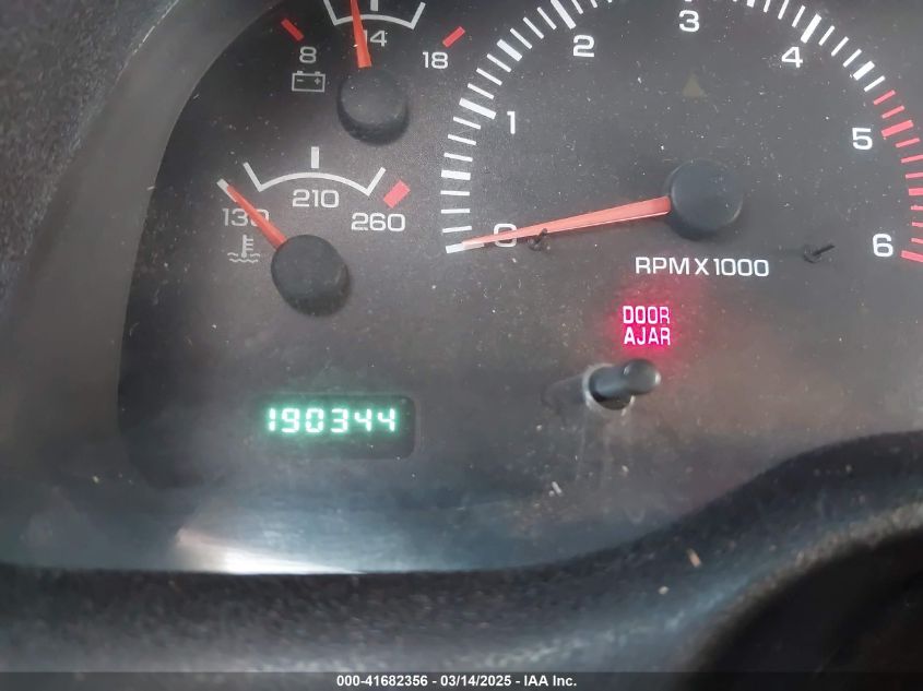 1999 Dodge Ram 1500 St VIN: 3B7HC13YXXM561055 Lot: 41682356