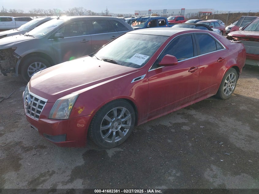 2012 CADILLAC CTS VIN: 1G6DE5E54C0106592
