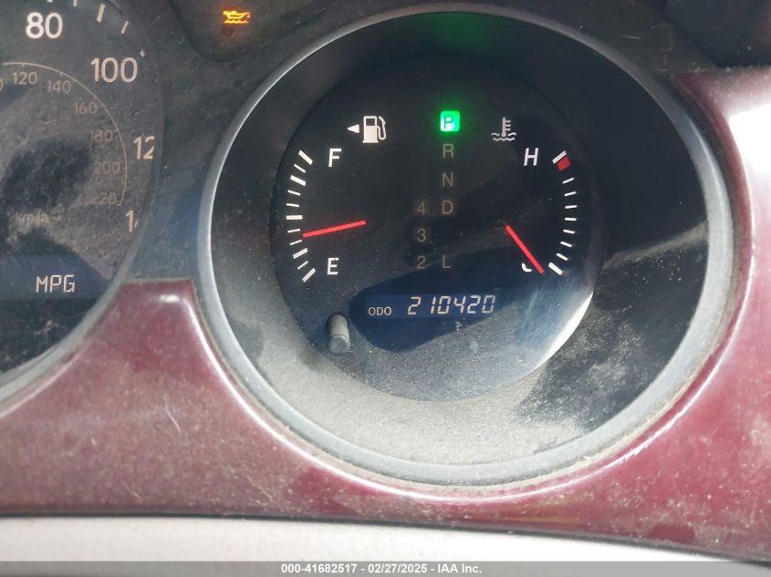 2004 Lexus Es 330 VIN: JTHBA30G340014418 Lot: 41682517