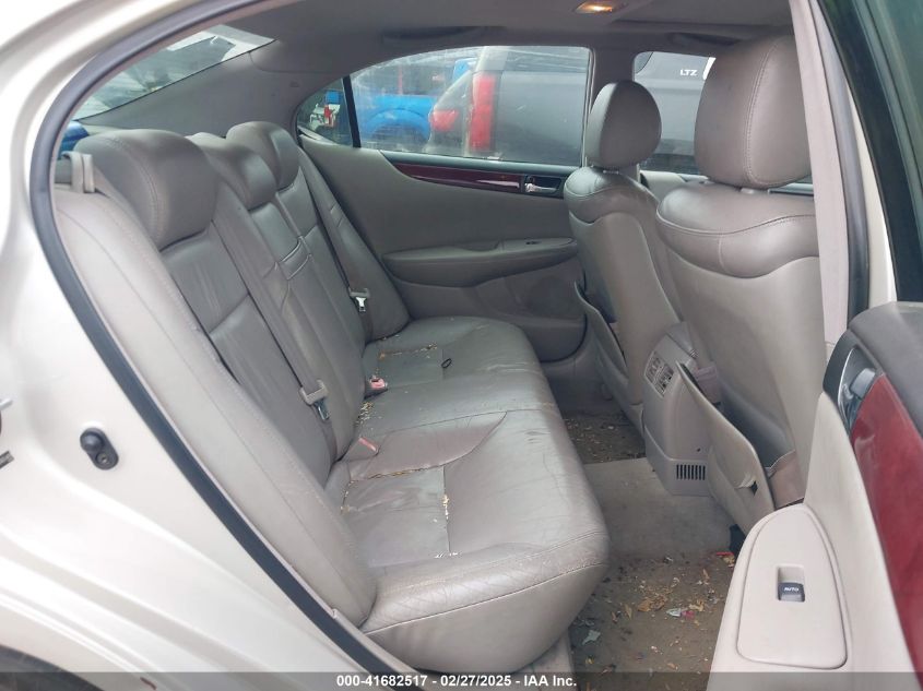 2004 Lexus Es 330 VIN: JTHBA30G340014418 Lot: 41682517