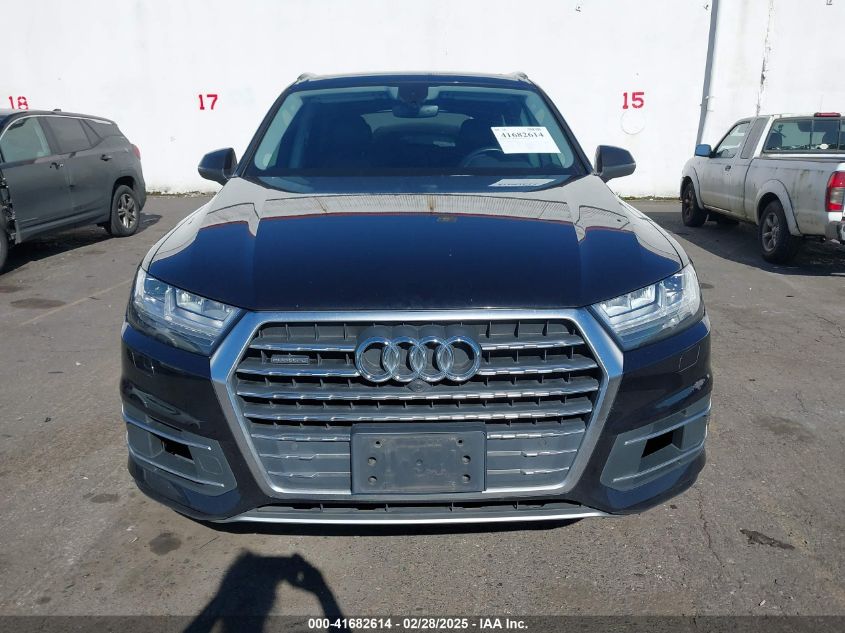 2017 Audi Q7 3.0T Premium VIN: WA1LAAF7XHD038760 Lot: 41682614