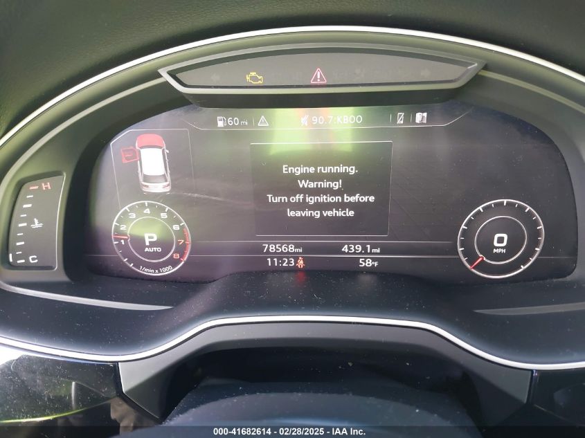 2017 Audi Q7 3.0T Premium VIN: WA1LAAF7XHD038760 Lot: 41682614