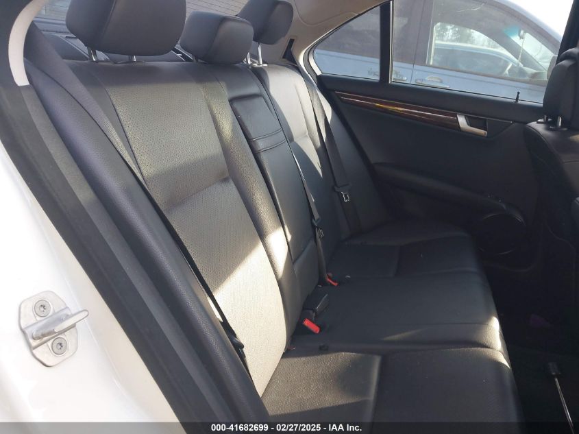 2012 Mercedes-Benz C 250 Luxury/Sport VIN: WDDGF4HB8CA603745 Lot: 41682699