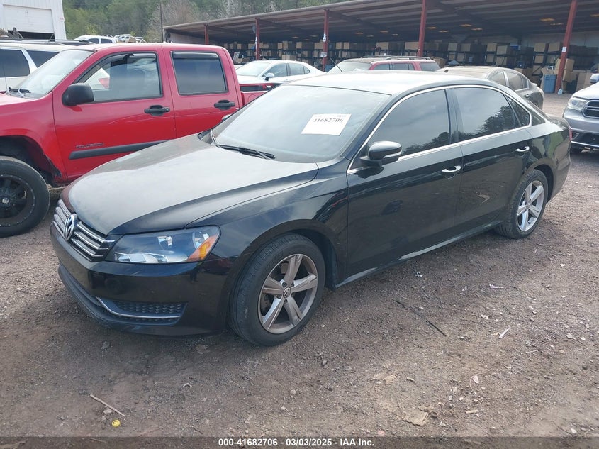 2014 VOLKSWAGEN PASSAT VIN: 1VWBT7A36EC093451