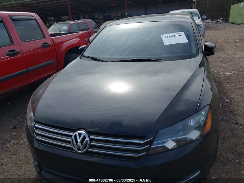 2014 VOLKSWAGEN PASSAT VIN: 1VWBT7A36EC093451