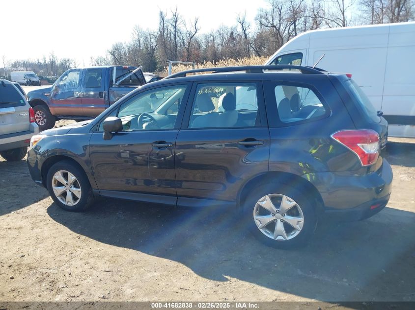 2015 Subaru Forester 2.5I VIN: JF2SJABC6FH597461 Lot: 41682838