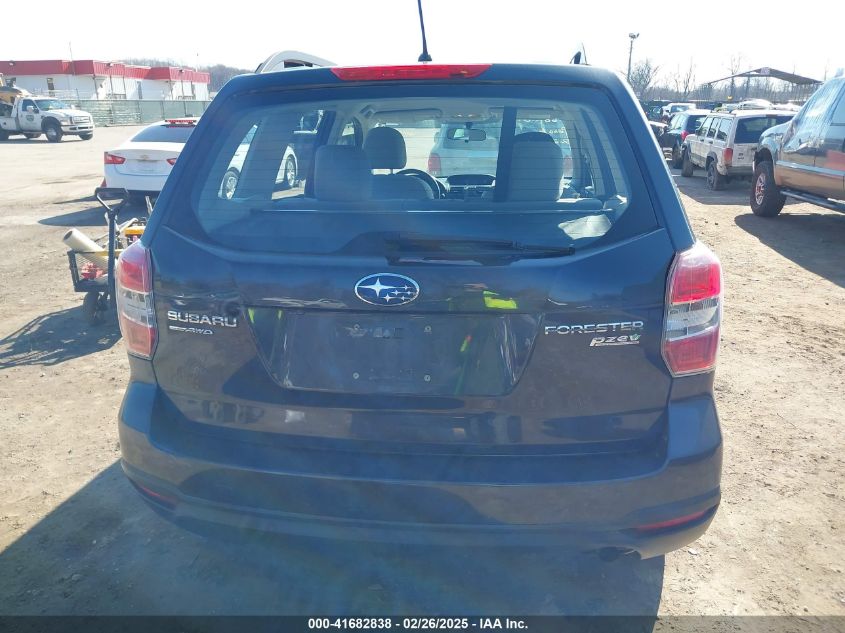 2015 Subaru Forester 2.5I VIN: JF2SJABC6FH597461 Lot: 41682838