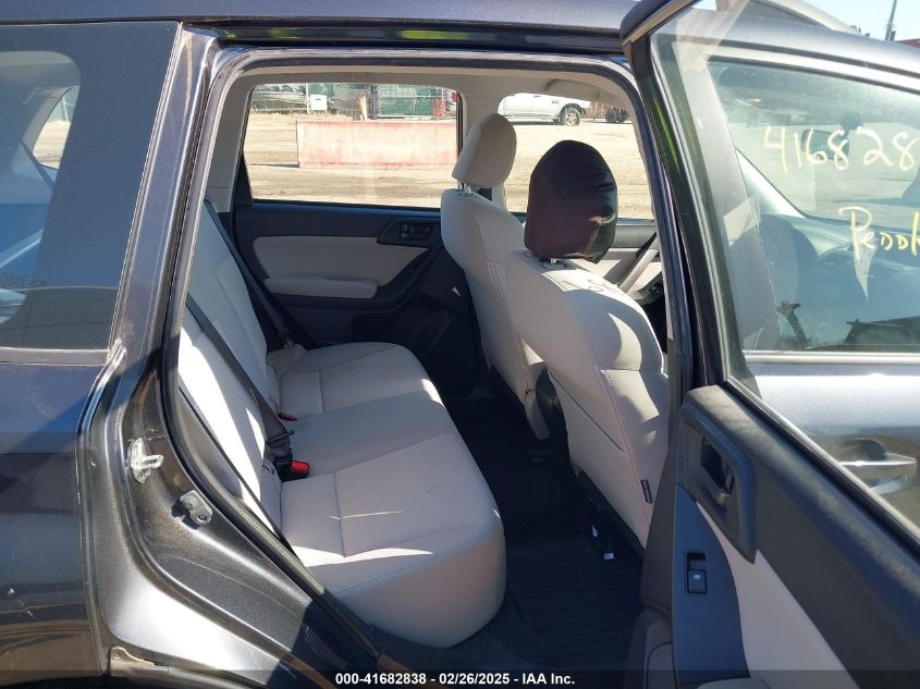 2015 Subaru Forester 2.5I VIN: JF2SJABC6FH597461 Lot: 41682838