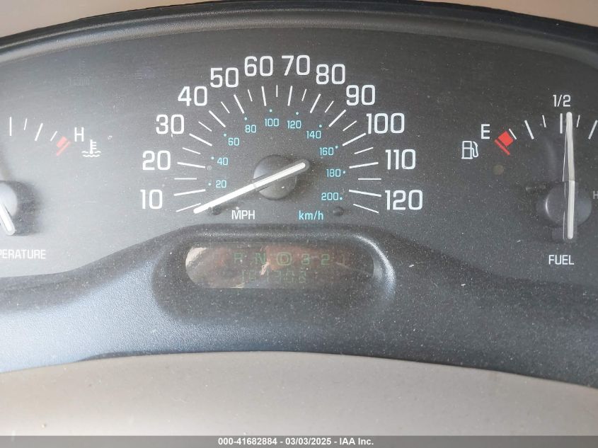 2003 Buick Century Custom VIN: 2G4WS52J931128586 Lot: 41682884