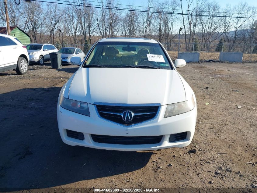 2005 Acura Tsx VIN: JH4CL96885C027215 Lot: 41682889