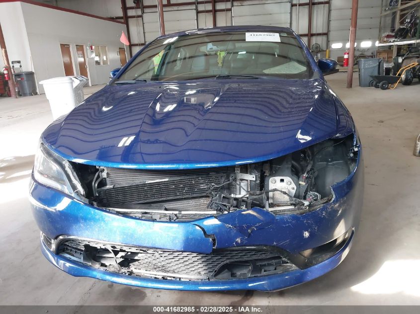 2016 Chrysler 200 S VIN: 1C3CCCBB1GN123554 Lot: 41682985