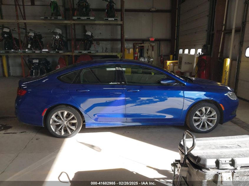 2016 Chrysler 200 S VIN: 1C3CCCBB1GN123554 Lot: 41682985