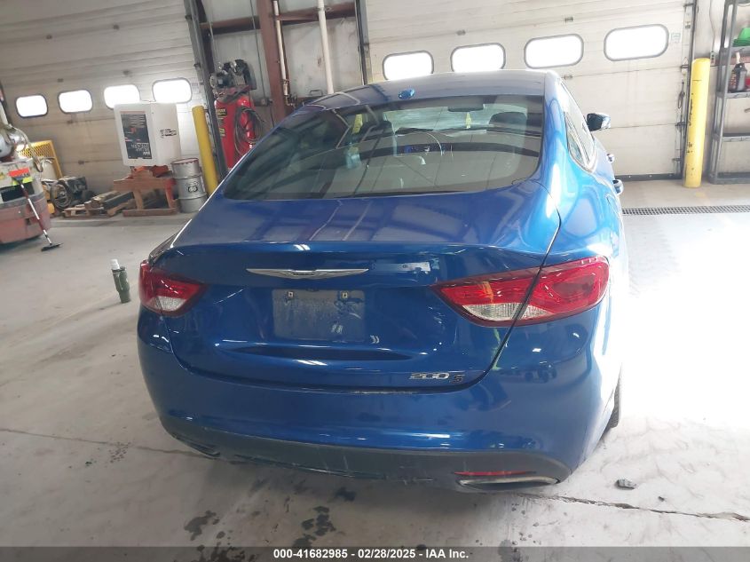 2016 Chrysler 200 S VIN: 1C3CCCBB1GN123554 Lot: 41682985