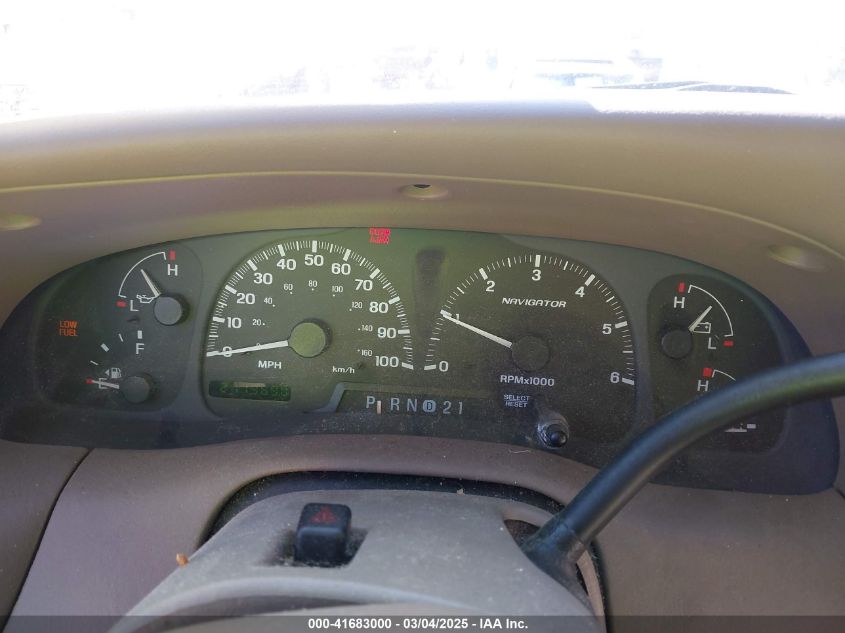 2002 Lincoln Navigator VIN: 5LMFU28R02LJ12675 Lot: 41683000