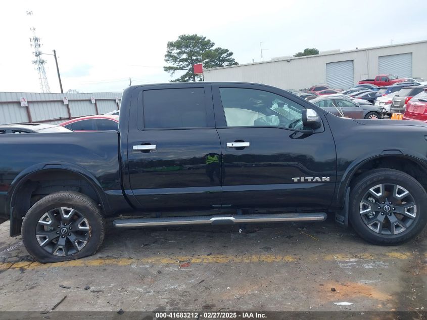 2024 Nissan Titan Platinum Reserve 4X4 VIN: 1N6AA1ED3RN104255 Lot: 41683212